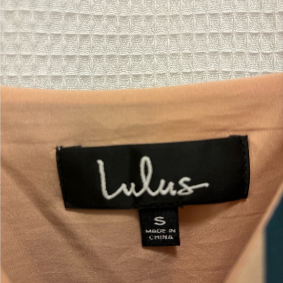 Lulus Striped Midi Dress - Picture 6 of 9